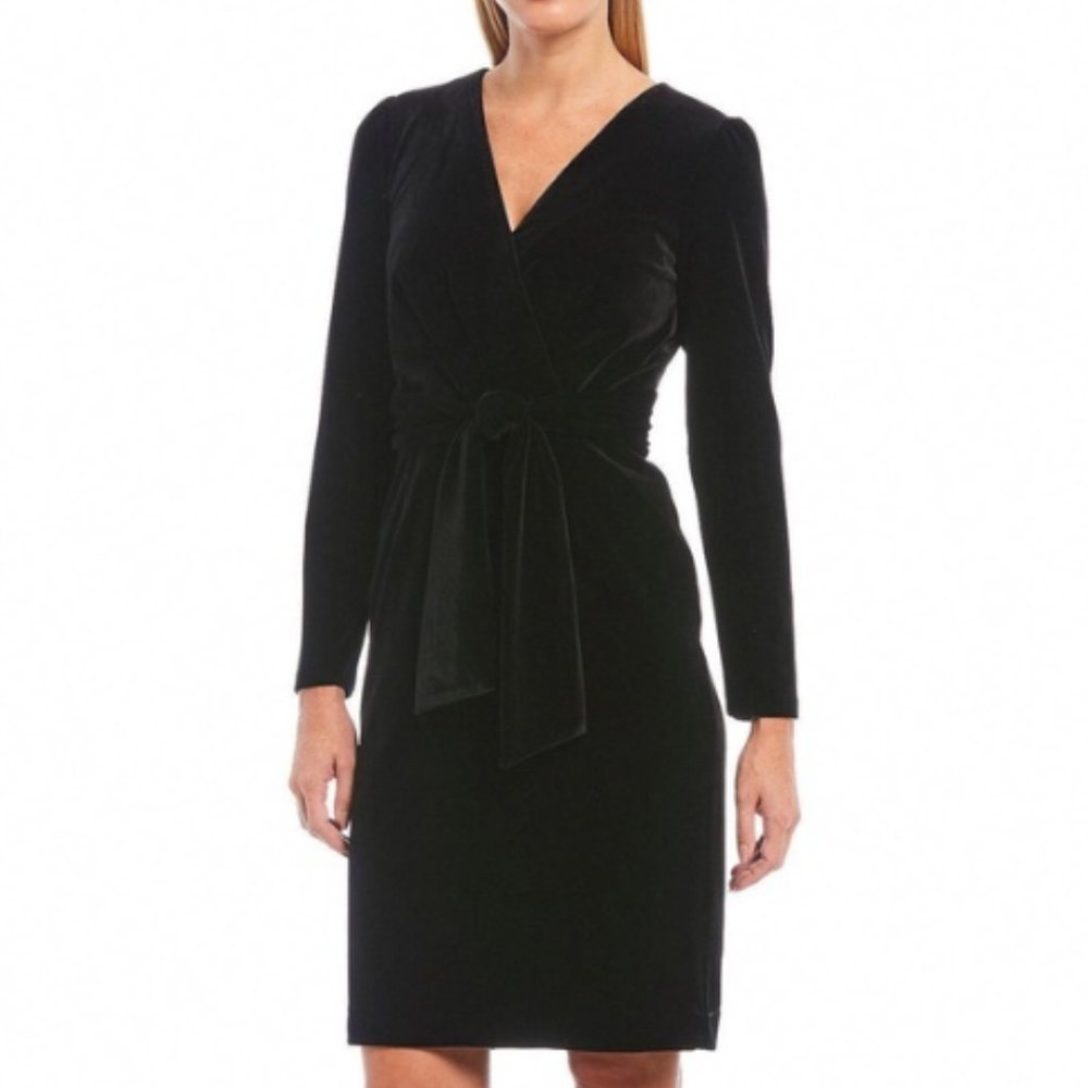 ANTONIO MELANI Black Mini Dress